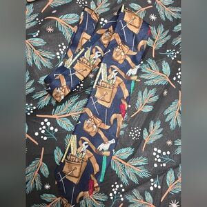 Vtg 90s Home Improvement Neck Tie Tool Time DIY Carpenter Handyman Hammer Nails